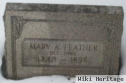 Mary A. Long Feathers