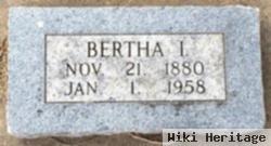 Bertha I Bolman