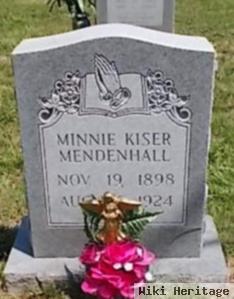 Minnie Lou Kiser Mendenhall