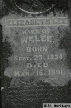 Elizabeth Jane Brown Lee