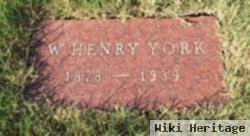 William Henry York