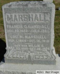 Willis O Marshall