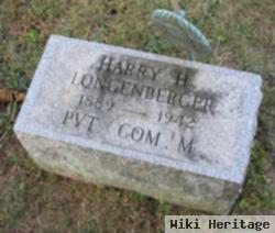 Harry H Longenberger