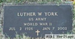 Luther Wilson York