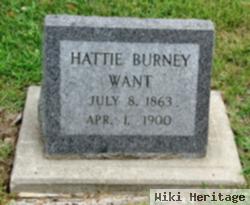 Hattie Burney Want