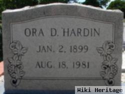 Ora Dess Hardin