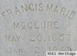 Francis Marie "fannie" Cherry Mcclure