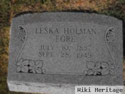 Leska Holman Fore