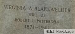 Virginia A Blackwelder Patterson