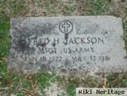 Sgt Fred Hershall Jackson