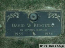 David W Ridgeway