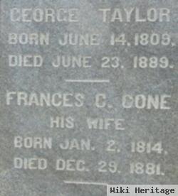 Frances G Cone Taylor