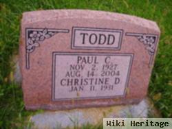 Paul C Todd