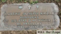 Pfc Robert Joseph Krzak