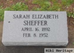 Sarah Elizabeth Sheffer