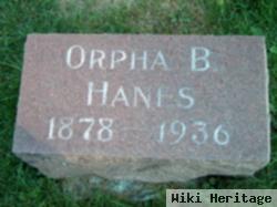 Orpha B. Hanes