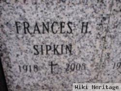 Frances Helen "fran" Lorenz Sipkin