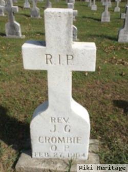 Rev J. G. Crombie