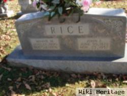 John F Rice