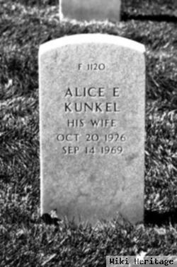 Alice E Kunkel