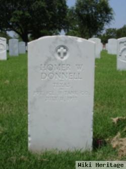 Homer W Donnell