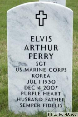 Sgt Elvis Arthur Perry