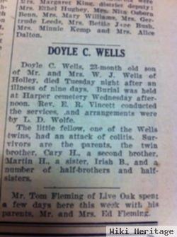 Doyle C Wells