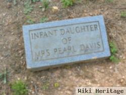 Infant Daughter Davis