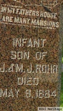 Infant Son Rohr