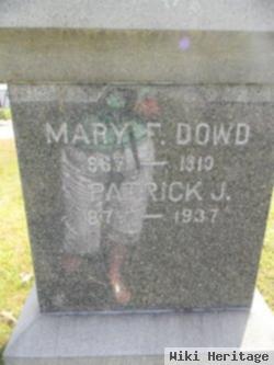 Mary F Dowd