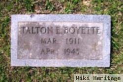 Talton Ernest Boyette