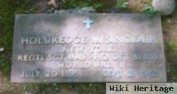 Holdredge M Sinclair