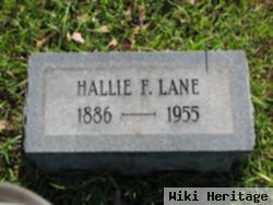 Hallie F Lane