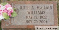 Ruth A Mcclain Williams