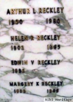 Helen R Emerick Reckley