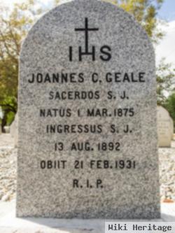 Joannes C Geale