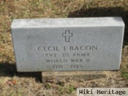 Pvt Cecil I Bacon