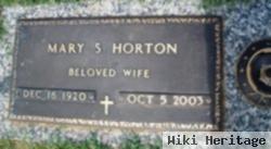 Mary Snow Horton