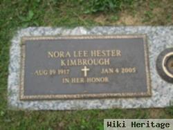 Nora Lee Hester Kimbrough