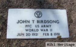 John T Birdsong