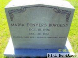 Maria Conyers Burgess