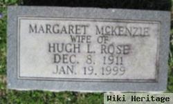 Margaret Mckenzie Rose