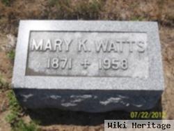 Mary Kiser Watts