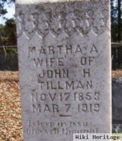 Martha A. Davis Tillman
