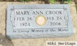 Mary Ann Crook