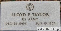 Lloyd Edward "eddie" Taylor