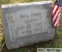 Paul Perry Lemon