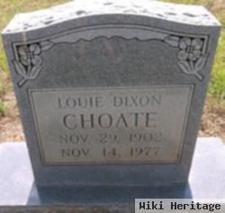 Louie Dixon Choate