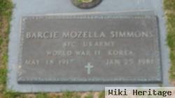 Barcie Mozella Simmons