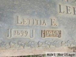 Letitia E. Lee